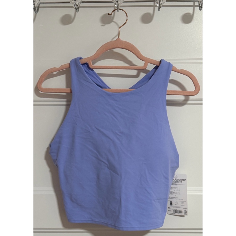 Athleta Lavender Conscious Crop Top D - DD+ NWT SZ XL - Picture 6 of 11